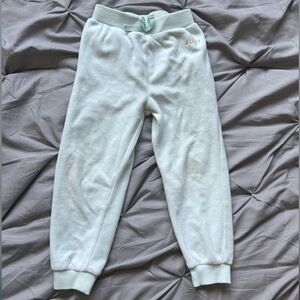 Juicy Couture Icy Blue Sweatpants Elastic Cuffs
